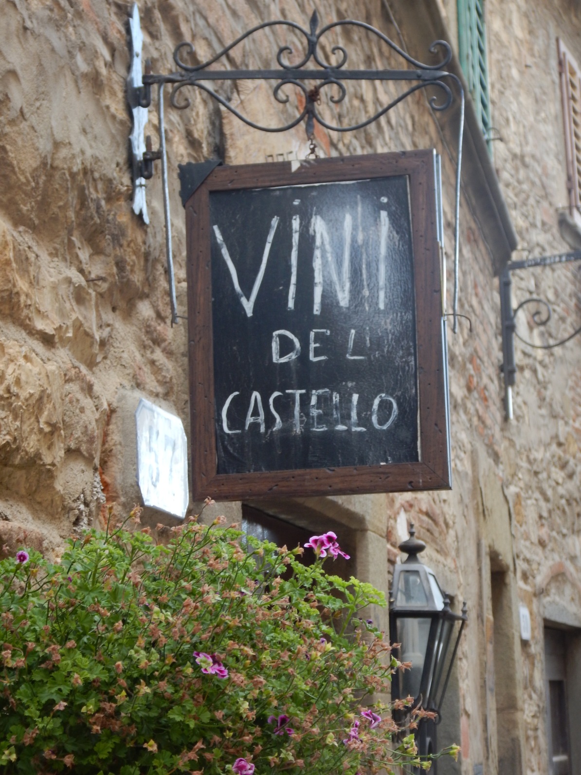 Montefioralle sign 